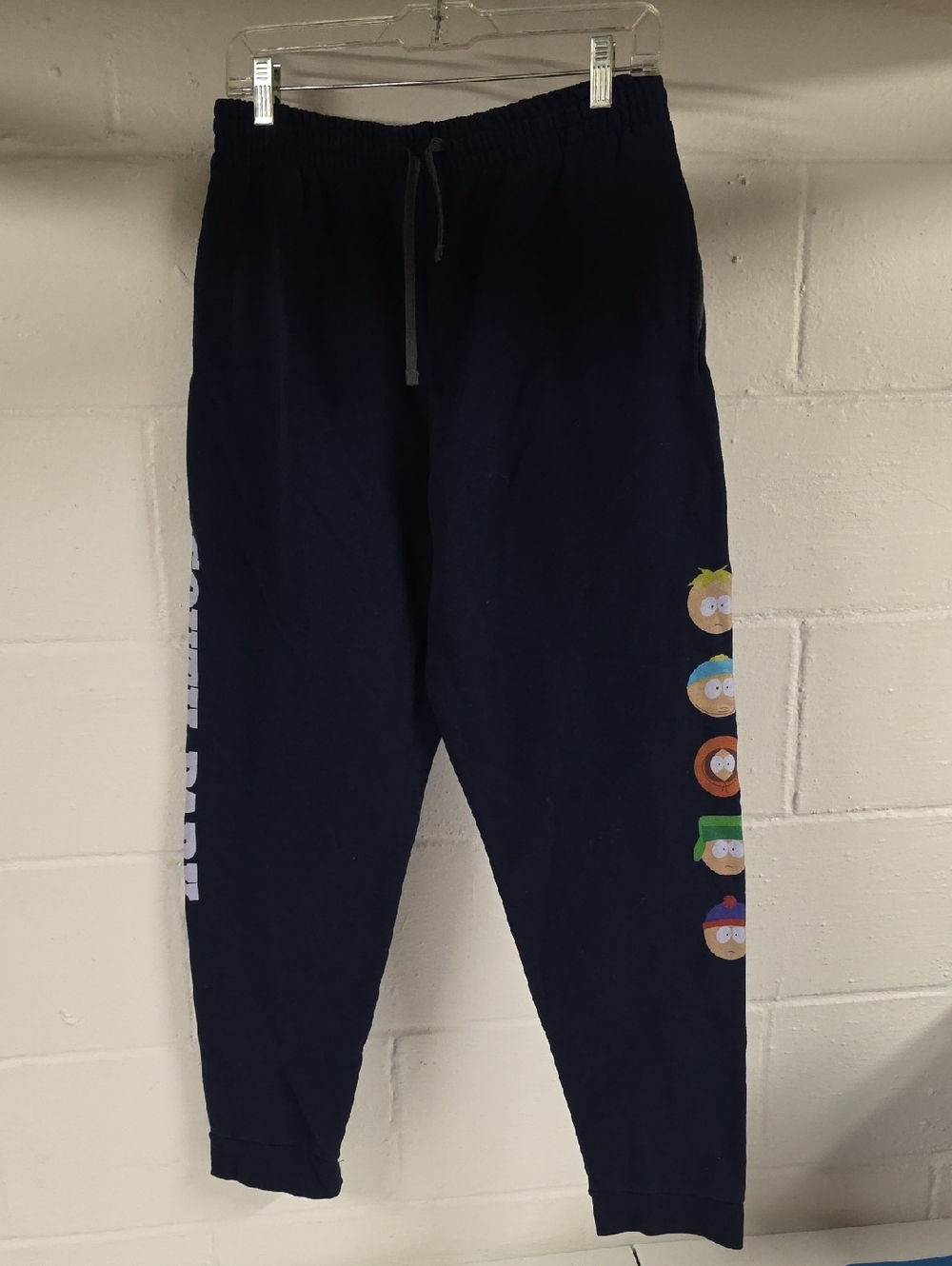 Jerzees Navy Kids Sweatpants with Colorful Character Side Prints